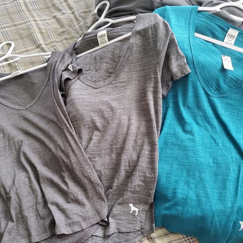 Vs pink t shirts